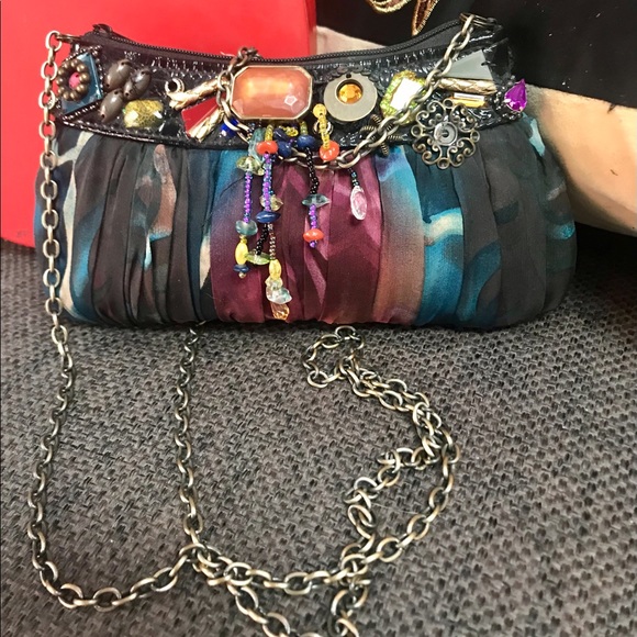 Mary Frances one of a kind embellished mini bag - Picture 5 of 14